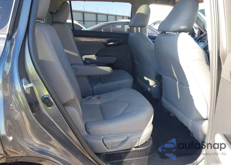 2023 Toyota Highlander Hybrid Platinum from USA, damaged, VIN 5TDFARAH2PS525908